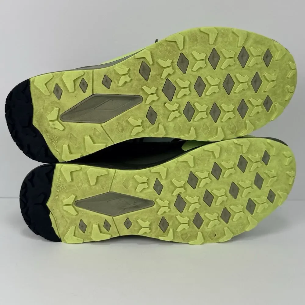 The North Face Men's Flight VECTIV Trail Running Shoes Green/Grey 12 Size
